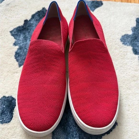 Rothy's Red Slip on sneakers size 9.5 - Picture 2 of 5